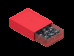 RNG DICEBOX SHAMAN RED 